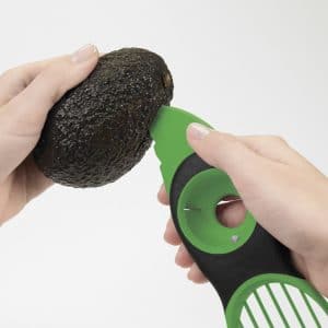 Use the Oxo good grips avocado slicer to split, slice, and pit avocados. 