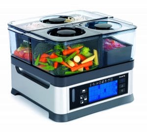 The best food steamer is the Viante CUC-30ST