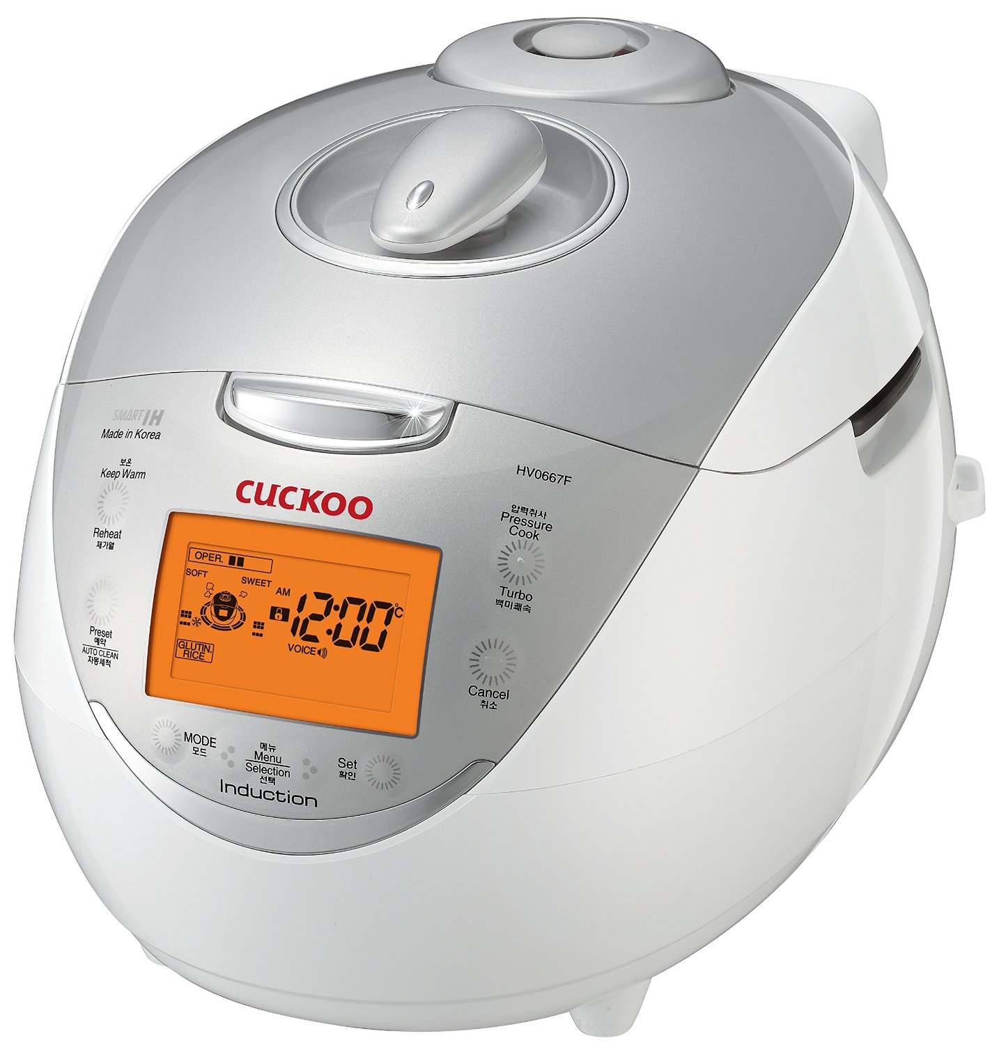 Cuckoo CRP-HV0667F IH Pressure Rice Cooker, 6 Cup, Silver Review ⋆