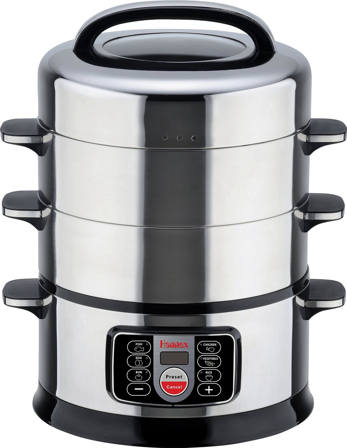 Hannex ESON431S Electric Food Steamer, 4.3 L, Silver Review ⋆ YBKitchen