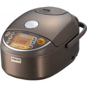 The Zojirushi NP-NVC10 is one of the most advanced rice cookers on the US market.