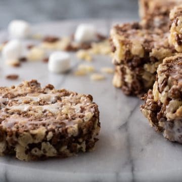 Neapolitan Rice Krispie Treat Ice Cream Pinwheels