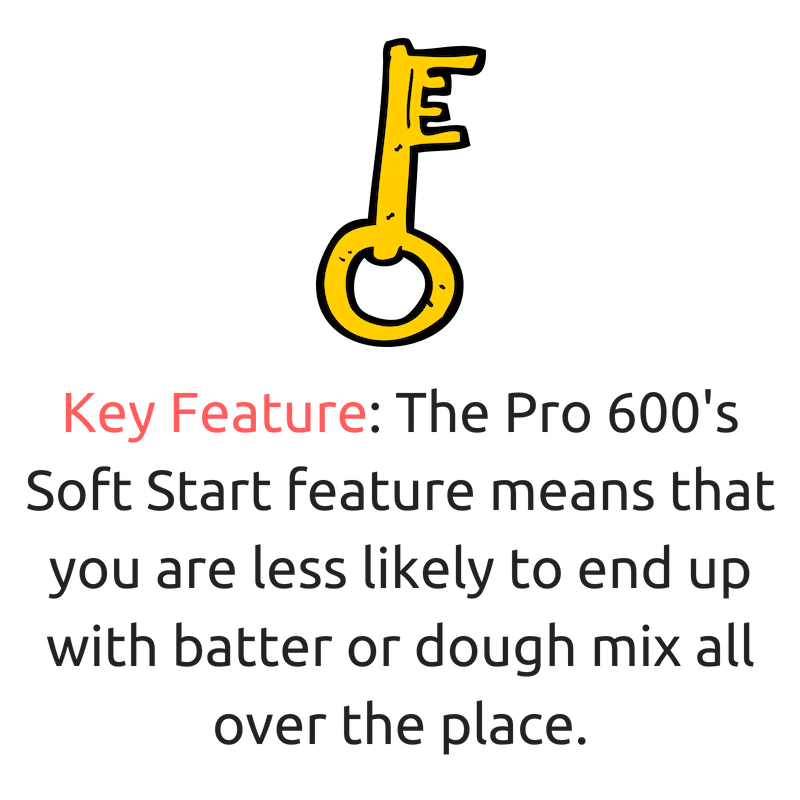 kitchenaid pro 600 soft start