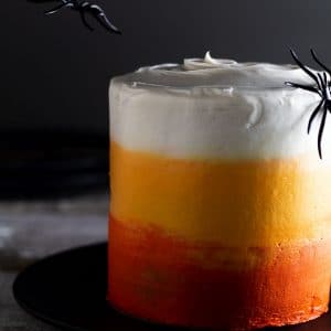 This is an image of our tri color air fryer halloween cakes.