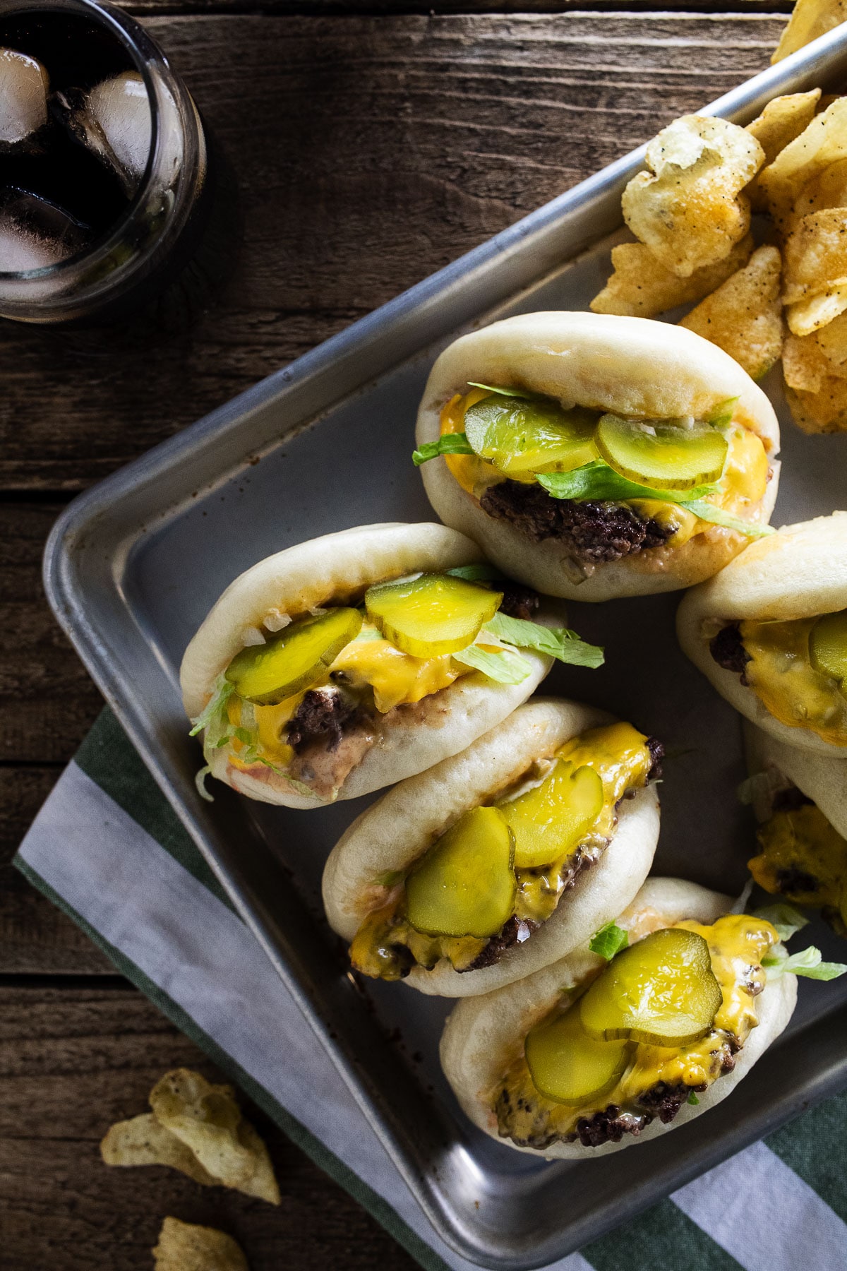 This is an image our Big Mac bao bun recipe. Delicious!