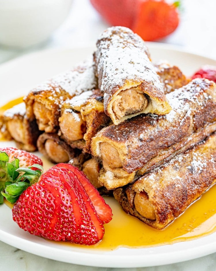 Jo cooks French toast roll ups - best recipes with sausage.