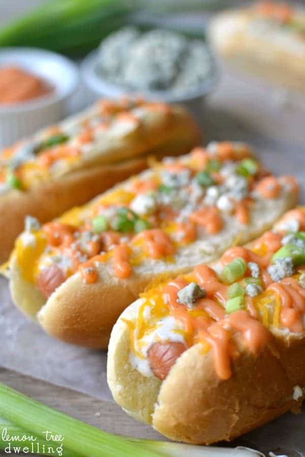 Buffalo Hot Dogs from Lemon Tree Dwelling.