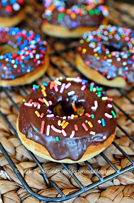Best Baked donuts recipe from Back for Seconds.
