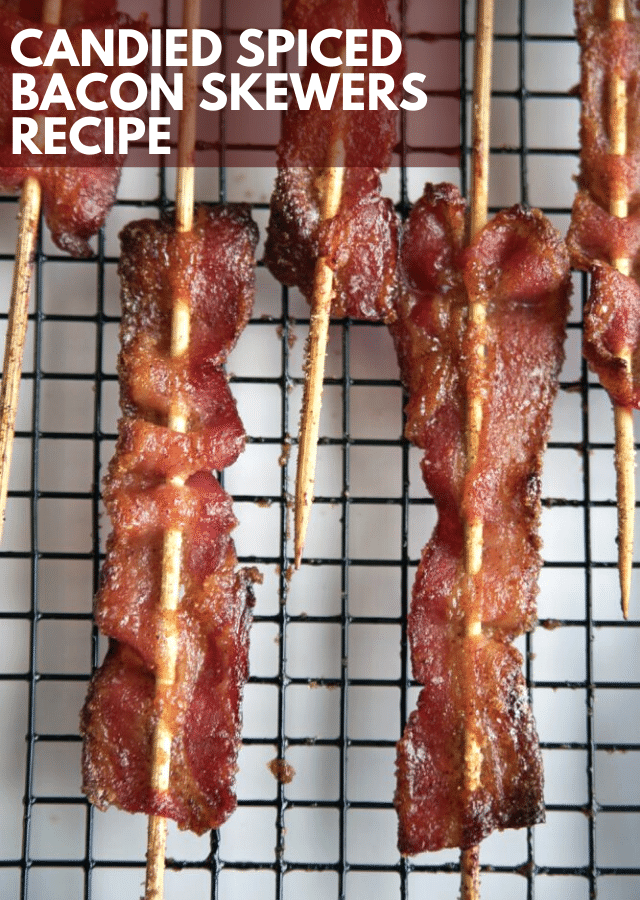 Spiced bacon skewers from Mom Spark.