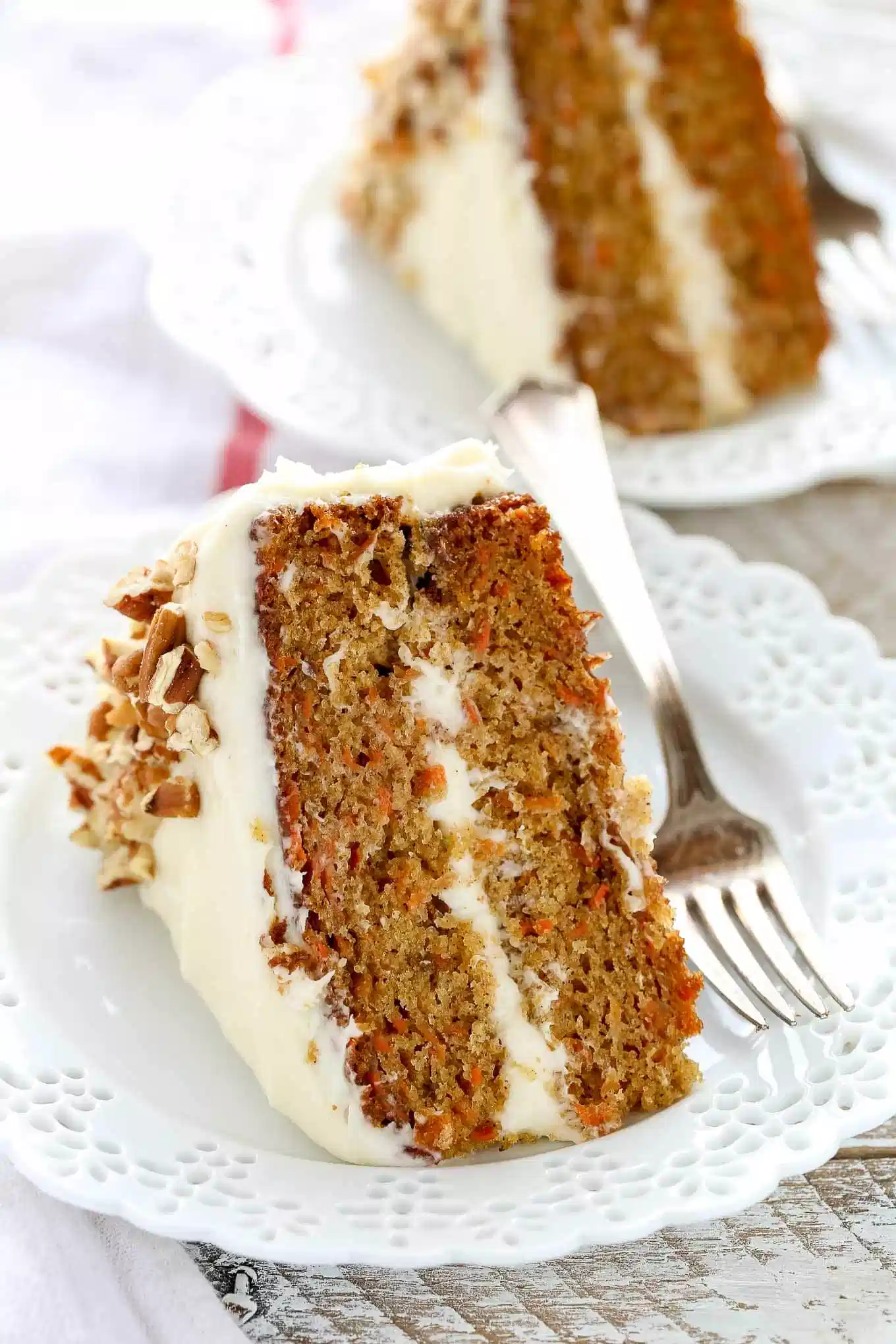 The best carrot cake recipe from Live Well Bake Often.