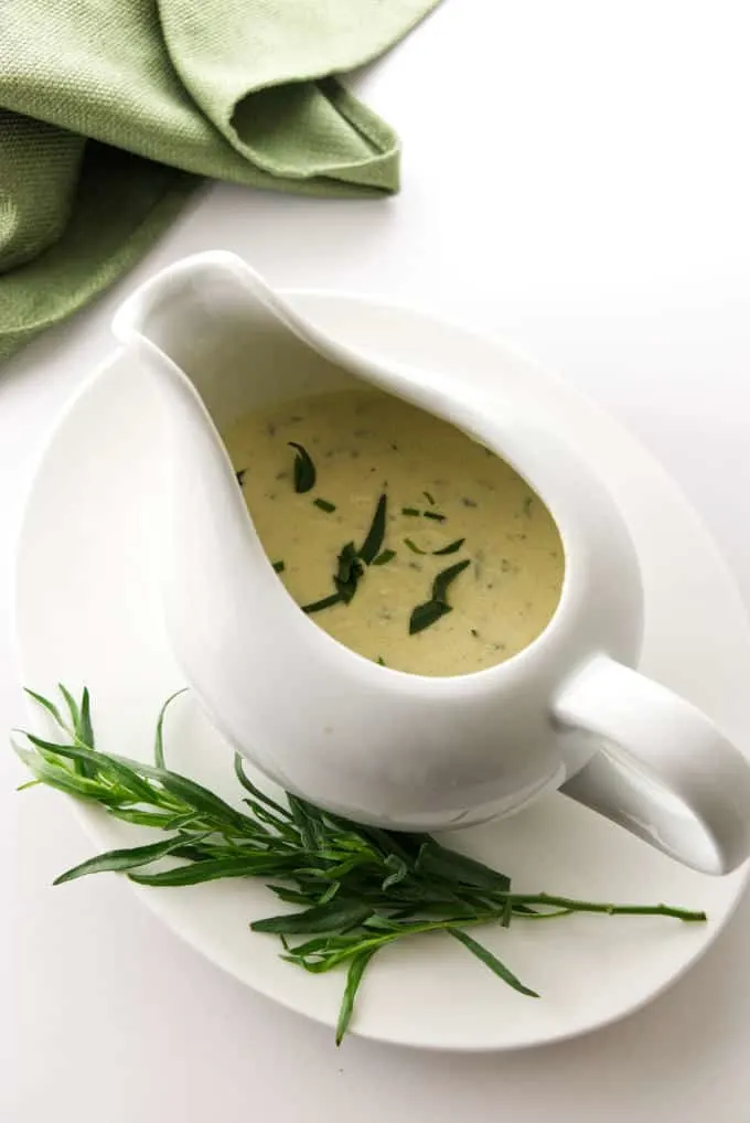 Creamy Tarragon Sauce from Savor The Best.