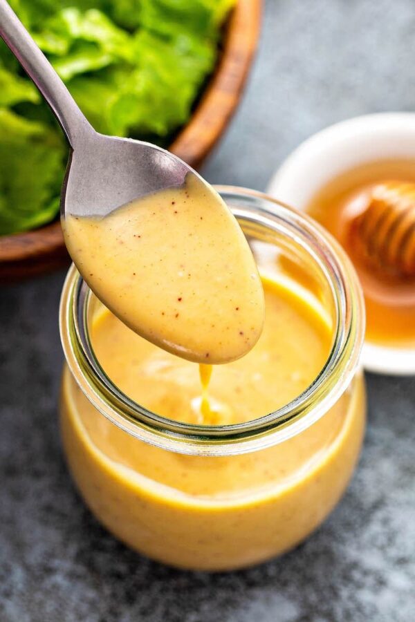Honey Mustard Recipe from The Novice Chef Blog.