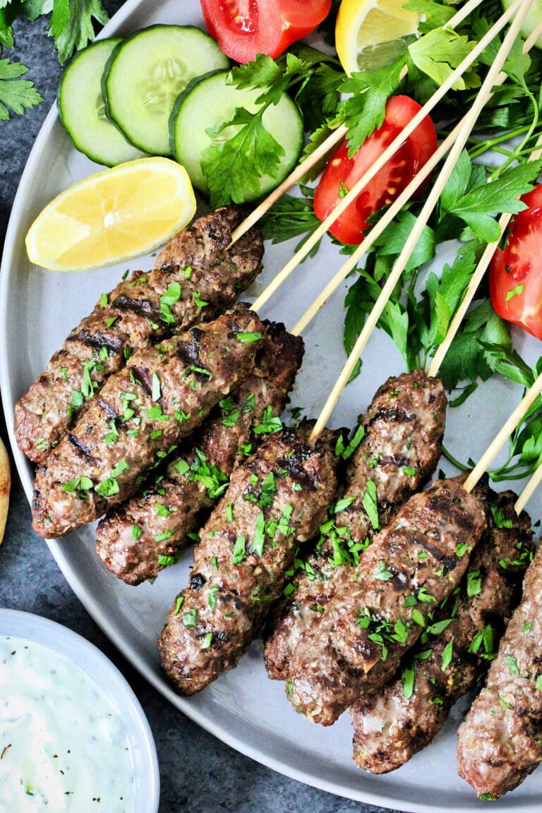 Beef Kofta Kebabs from The Foodie Physician.