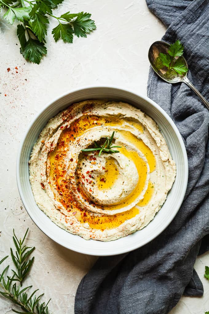 White bean dip from Live-In Kitchen.