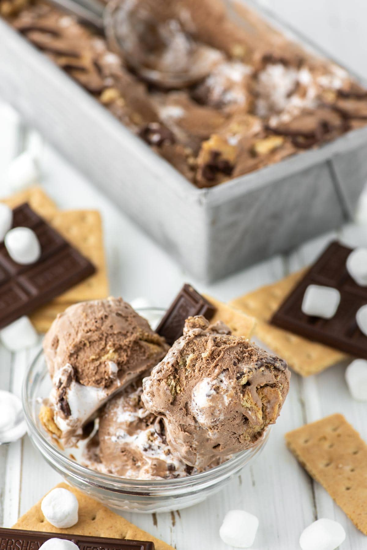 S'mores ice cream from Fork and Chisel.