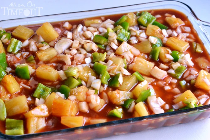 Grandma's sweet and sour meatballs from Mom on Timeout.