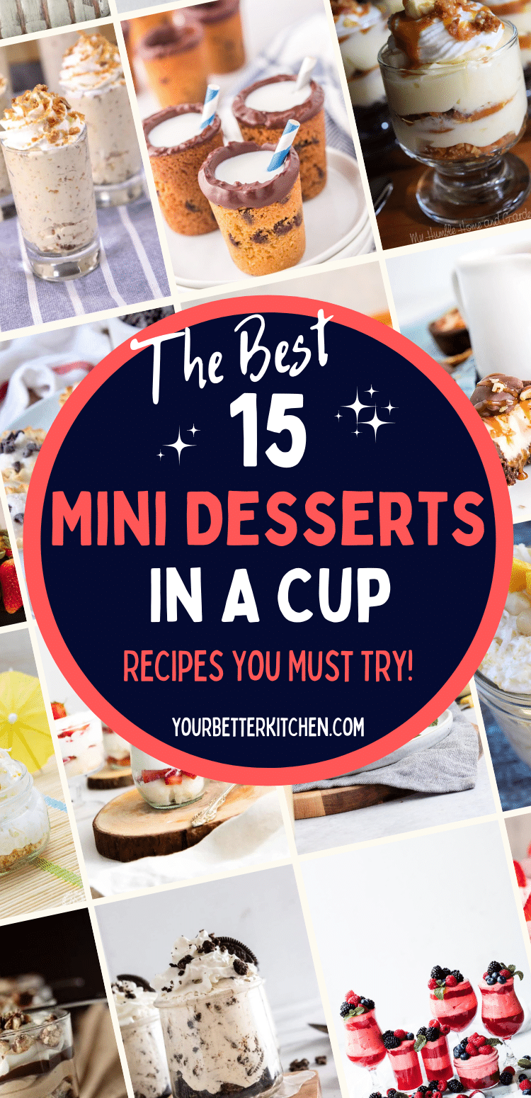 15 Best Desserts in Cups - Dessert Cups - Pretty My Party