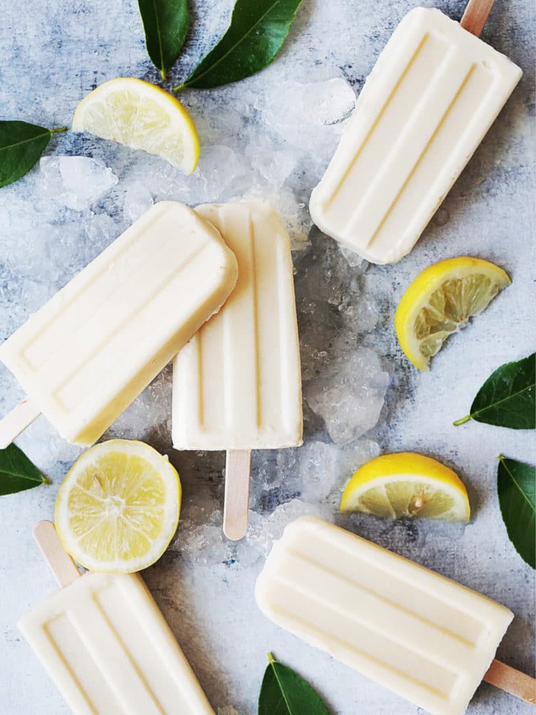 Dulce de leche lemon popsicles from Muy Delish.