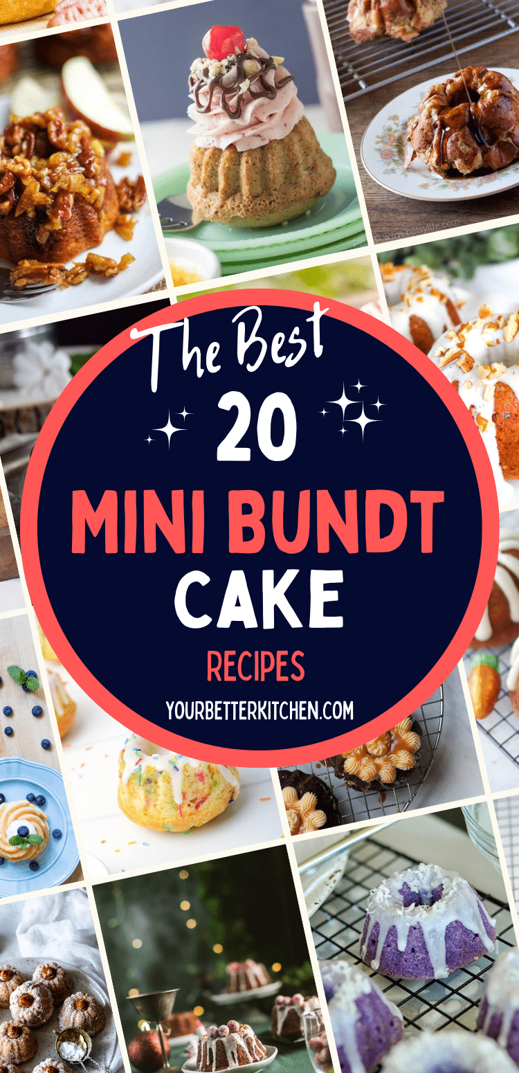 Mini Angel Food Bundt Cakes Recipe - On Sutton Place