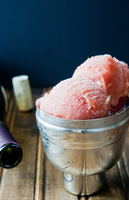 Sangria Sorbet from Dessert For Two.