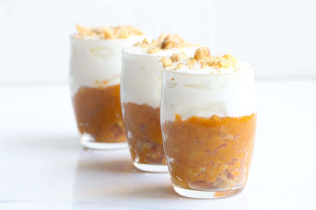 Sweet potato breakfast parfait from Shaw Simple Swaps.