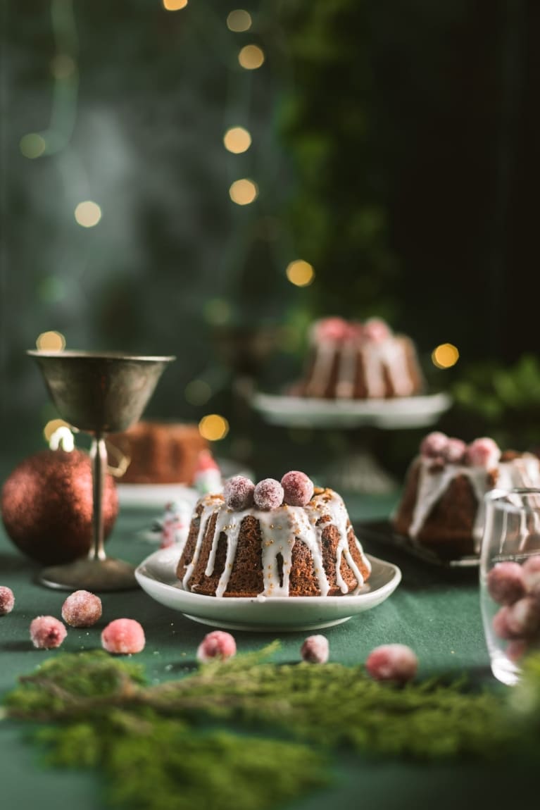 Gingerbread cakes from Playful Cooking.