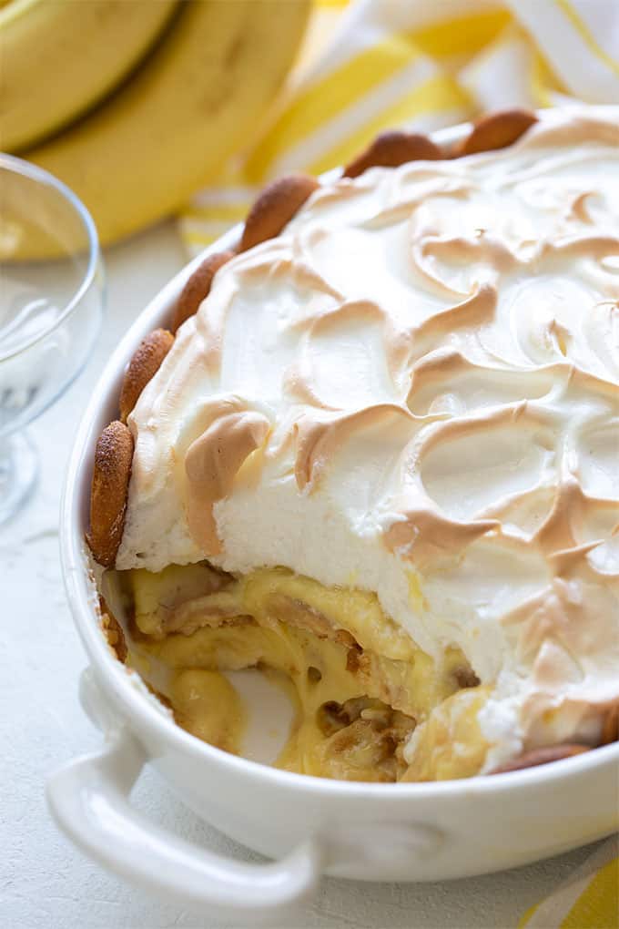 Quick Southern banana pudding from The Blond Cook.