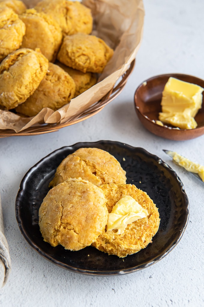 Sweet potato biscuits from Flavor The moments.