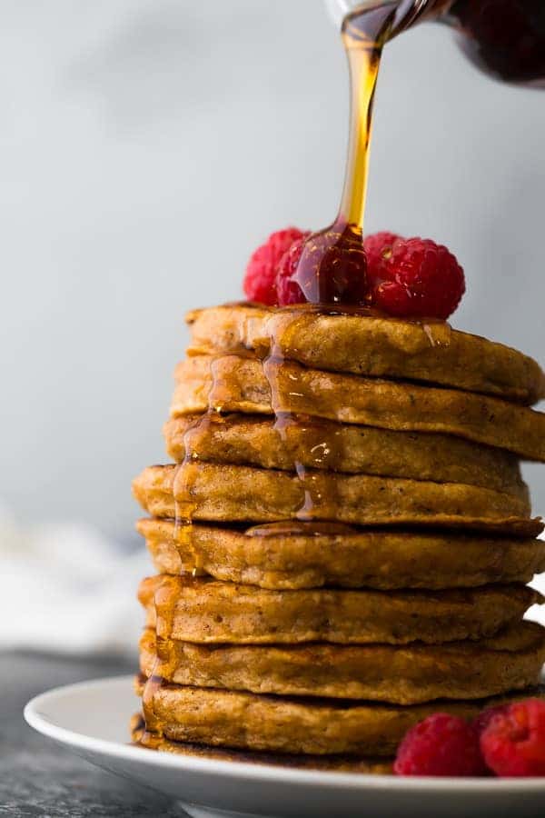 Image of sweet potato pancakes from Sweet Peas And Saffron.