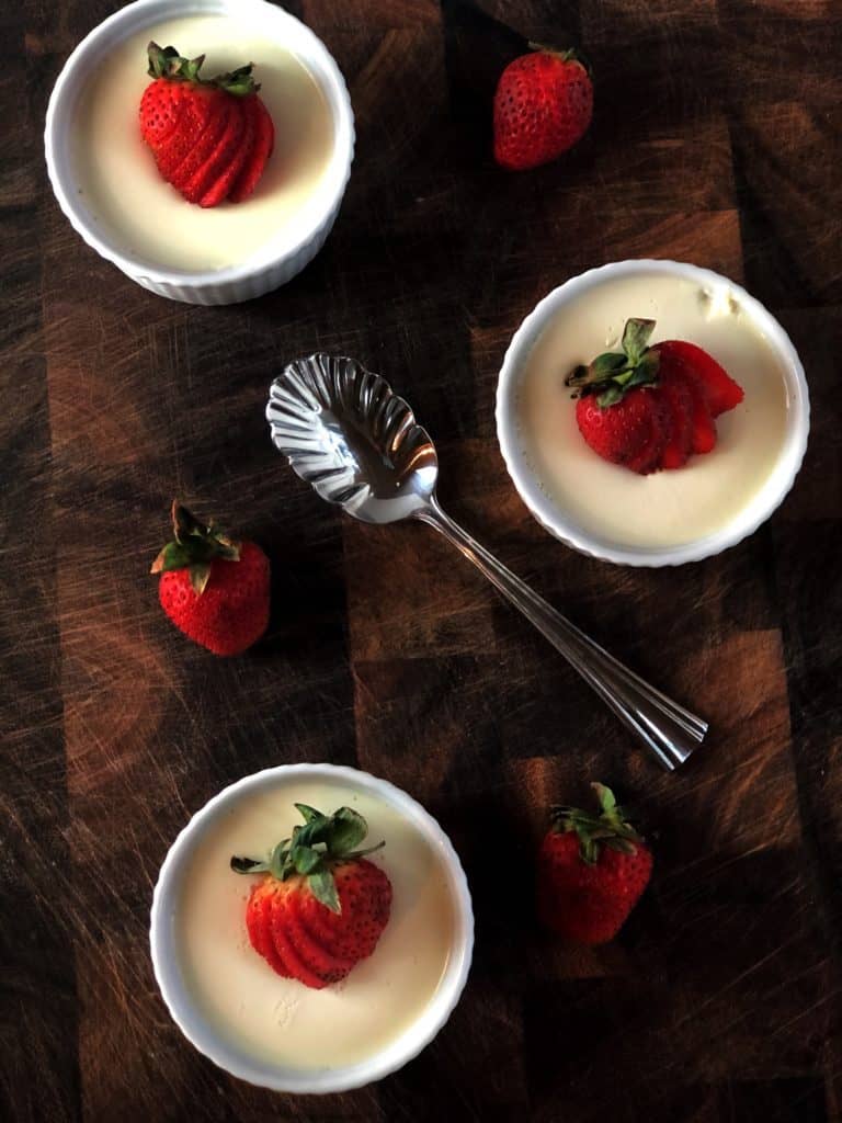 Image of Panna Cotta from Keeping It Simple Blog.