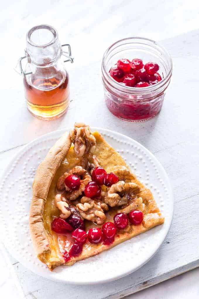 This is an image of sweet potato Dutch baby from Recipes From A Pantry.