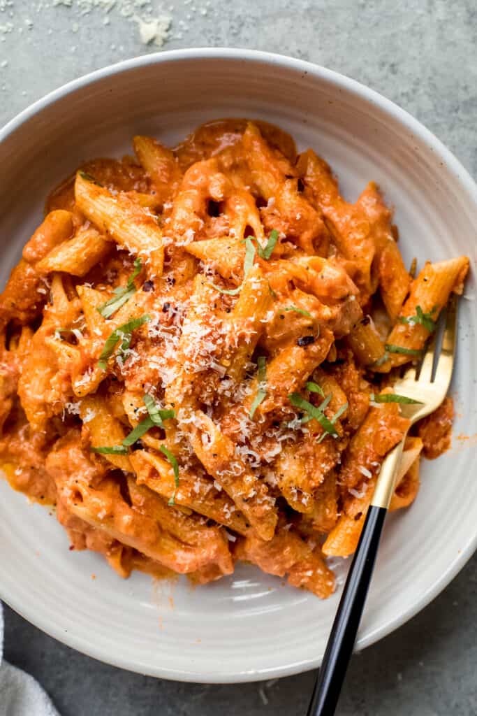 Penne vodka sauce from Little Broken.