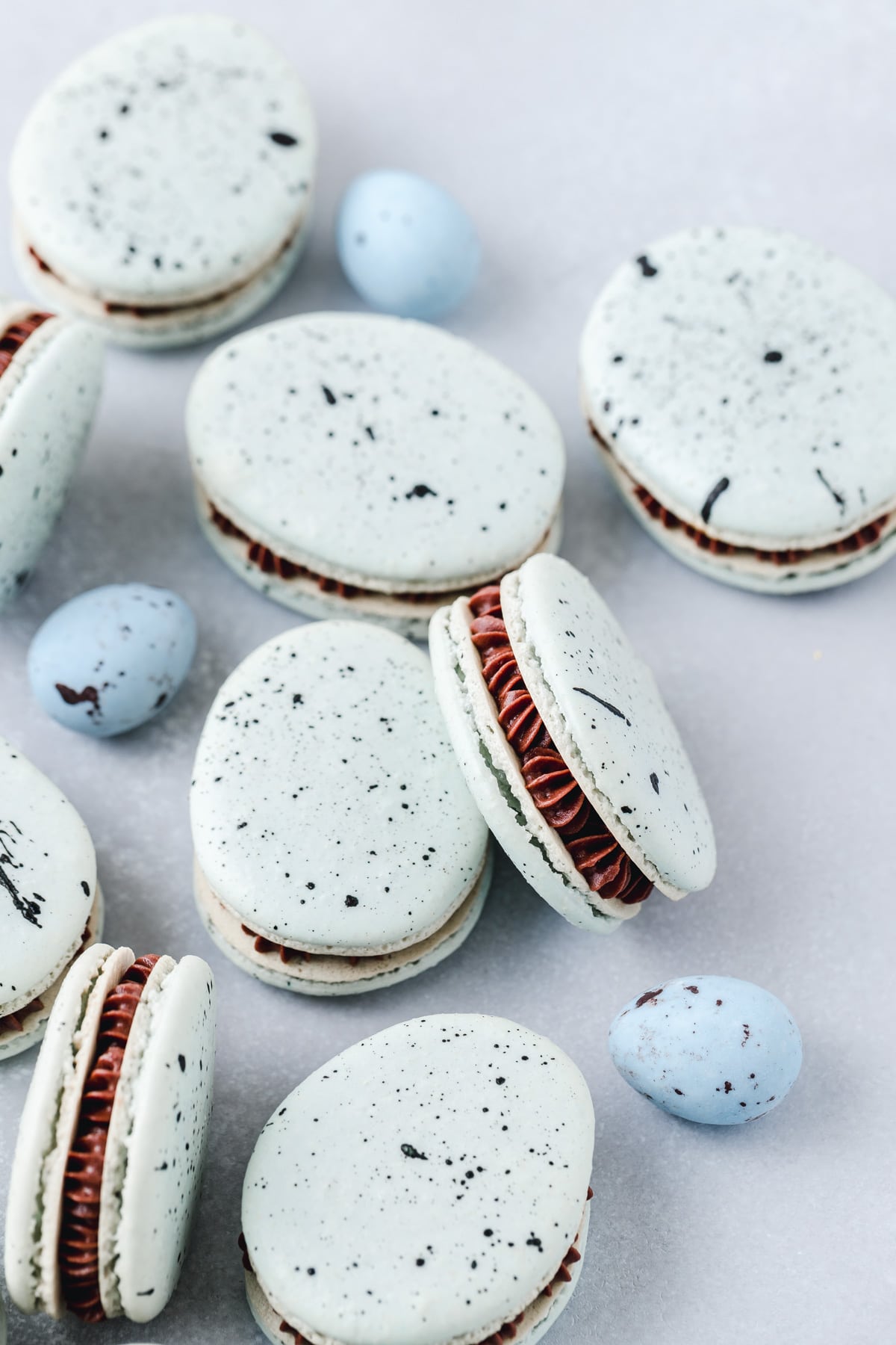 Robin's egg macarons.