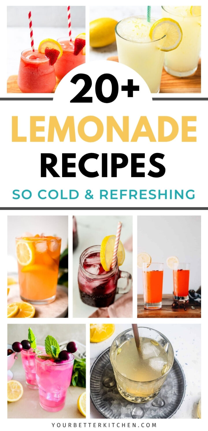 Lemonade Items 20+ Easy Lemonade Recipes You’ll Keep Making All Summer